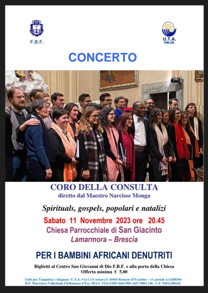 Locandina concerto Lamarmora