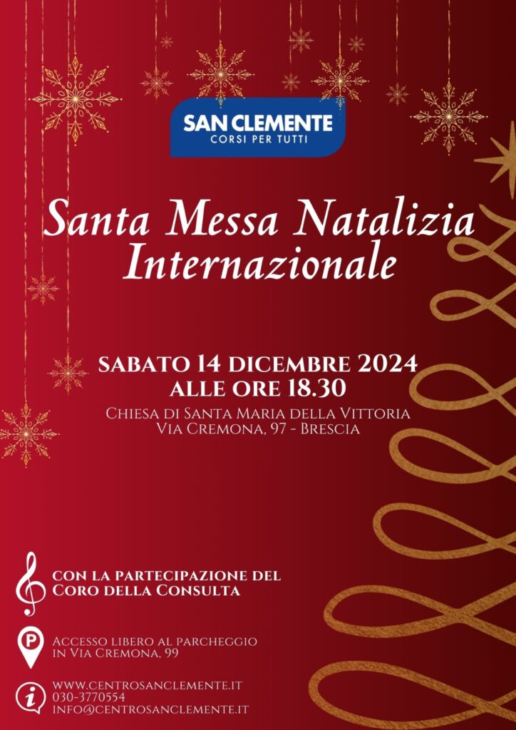 Messa Natalizia Internazionale 2024